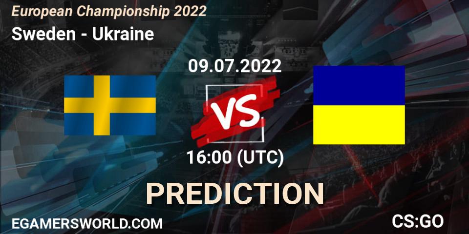 Sweden - Ukraine: Maç tahminleri. 09.07.22, CS2 (CS:GO), European Championship 2022