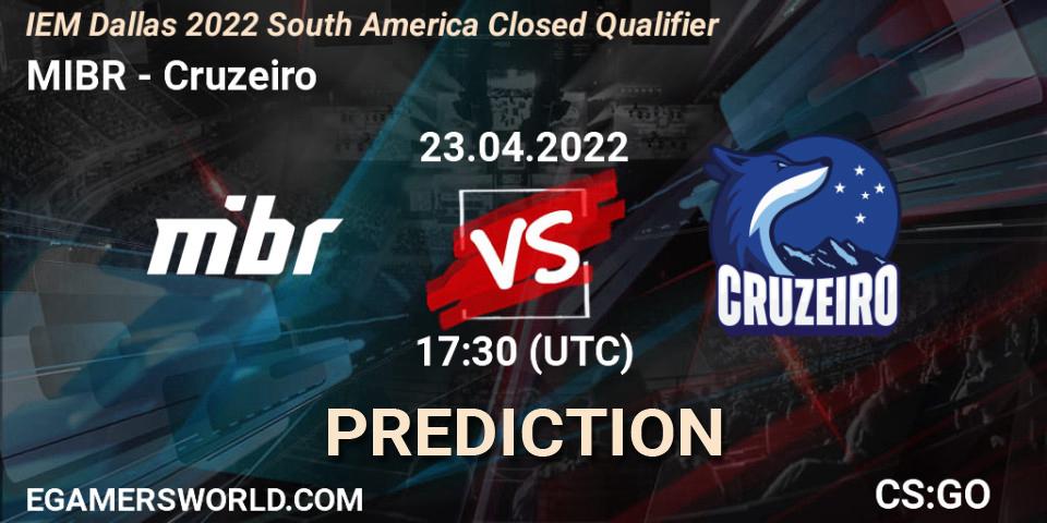 MIBR - Cruzeiro: Maç tahminleri. 23.04.2022 at 17:30, Counter-Strike (CS2), IEM Dallas 2022 South America Closed Qualifier
