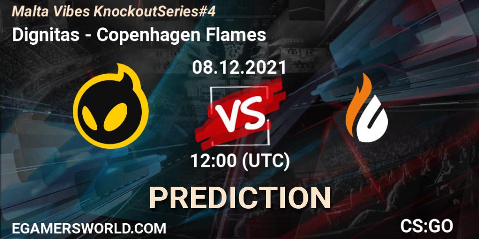 Dignitas - Copenhagen Flames: Maç tahminleri. 08.12.2021 at 12:00, Counter-Strike (CS2), Malta Vibes Knockout Series #4