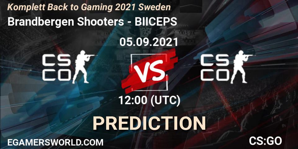 Brandbergen Shooters - BIICEPS: Maç tahminleri. 05.09.2021 at 12:00, Counter-Strike (CS2), Komplett Back to Gaming 2021 Sweden