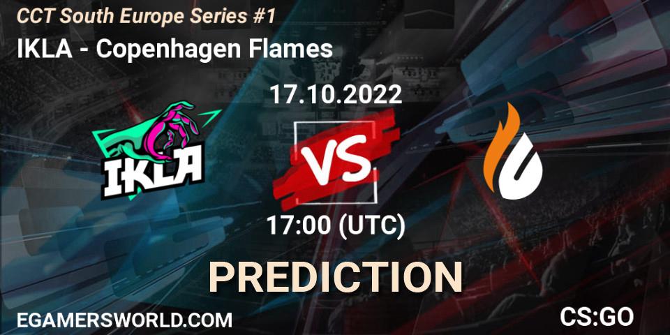 IKLA - Copenhagen Flames: Maç tahminleri. 17.10.22, CS2 (CS:GO), CCT South Europe Series #1