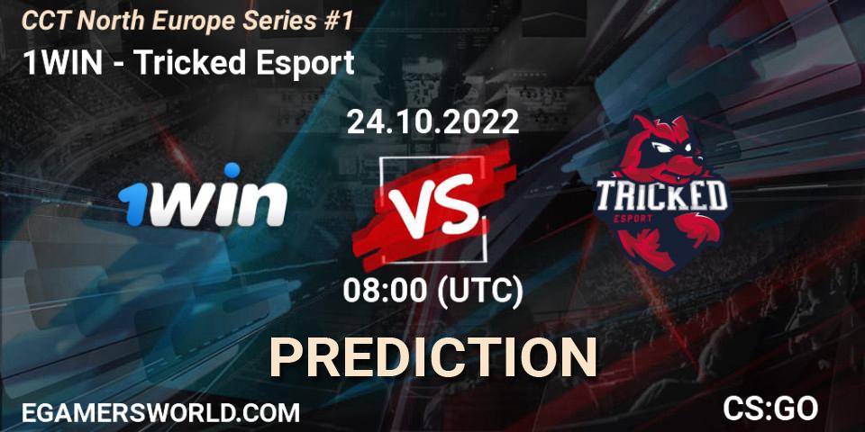 1WIN - Tricked Esport: Maç tahminleri. 24.10.2022 at 08:00, Counter-Strike (CS2), CCT North Europe Series #1
