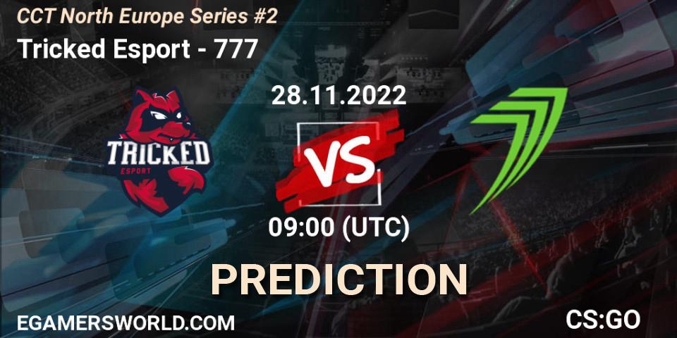Tricked Esport - 777: Maç tahminleri. 28.11.22, CS2 (CS:GO), CCT North Europe Series #2