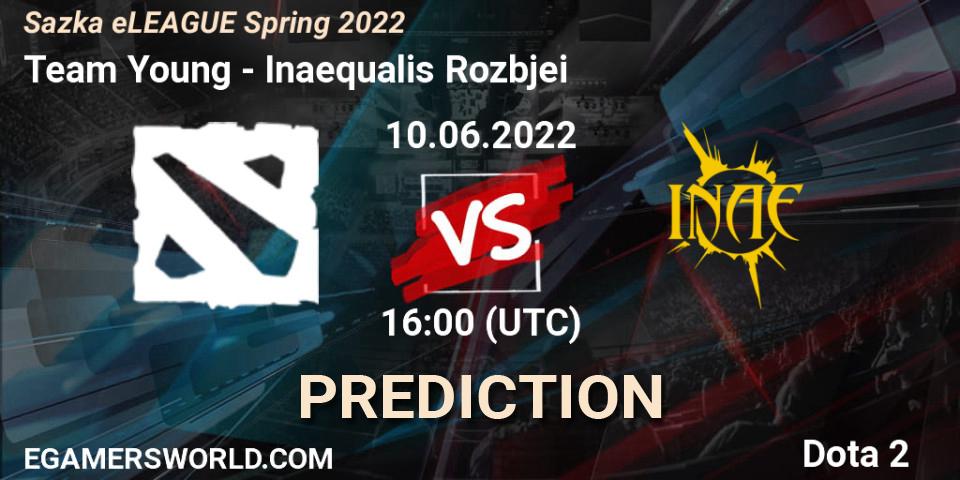 Team Young - Inaequalis Rozbíječi: Maç tahminleri. 10.06.22, Dota 2, Sazka eLEAGUE Spring 2022
