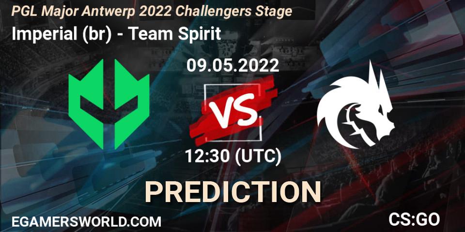 Imperial (br) - Team Spirit: Maç tahminleri. 09.05.2022 at 12:45, Counter-Strike (CS2), PGL Major Antwerp 2022 Challengers Stage