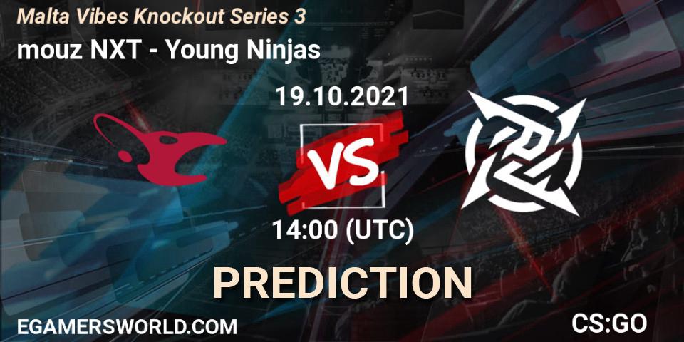 mouz NXT - Young Ninjas: Maç tahminleri. 19.10.2021 at 14:00, Counter-Strike (CS2), Malta Vibes Knockout Series 3