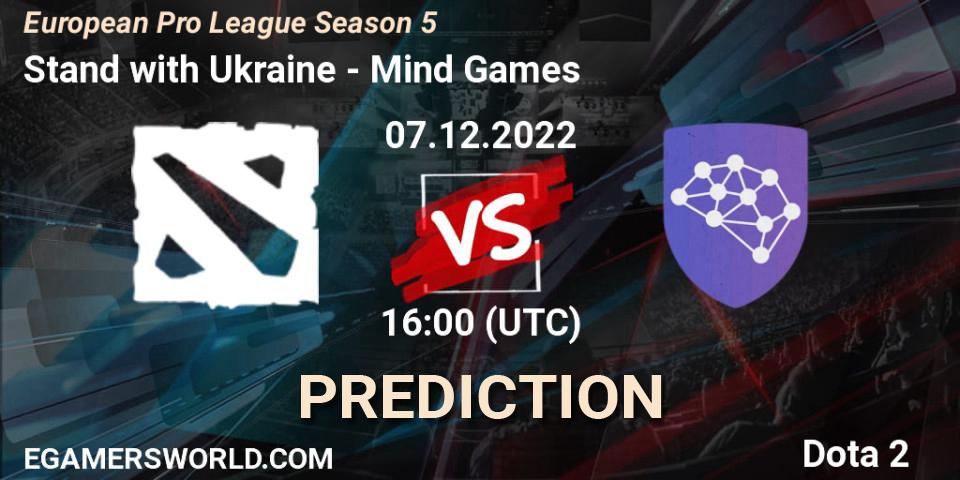EZ KATKA - Mind Games: Maç tahminleri. 07.12.22, Dota 2, European Pro League Season 5