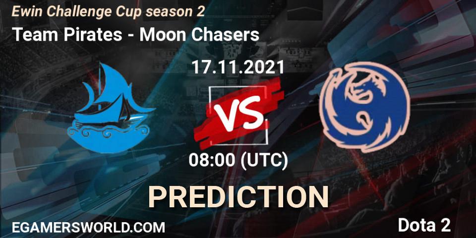 Team Pirates - Moon Chasers: Maç tahminleri. 17.11.2021 at 08:39, Dota 2, Ewin Challenge Cup season 2