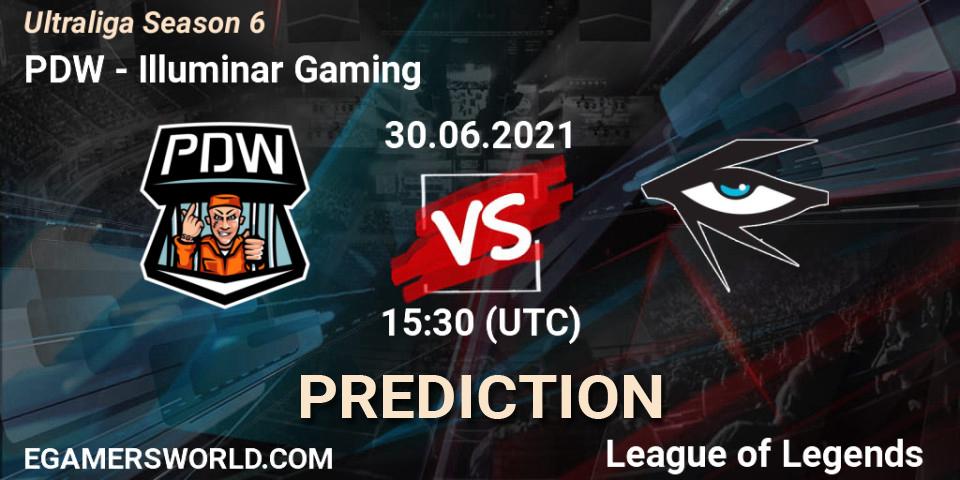 PDW - Illuminar Gaming: Maç tahminleri. 09.06.2021 at 18:30, LoL, Ultraliga Season 6