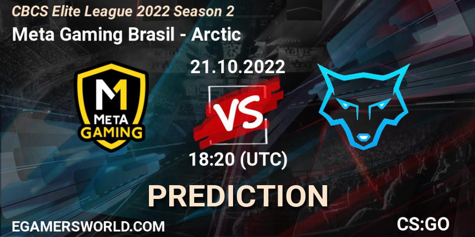 Meta Gaming Brasil - Arctic: Maç tahminleri. 22.10.22, CS2 (CS:GO), CBCS Elite League 2022 Season 2