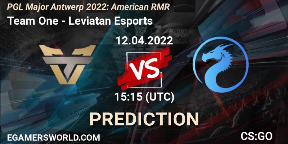 Team One - Leviatan Esports: Maç tahminleri. 12.04.2022 at 15:15, Counter-Strike (CS2), PGL Major Antwerp 2022: American RMR