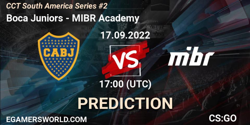 Boca Juniors - MIBR Academy: Maç tahminleri. 17.09.2022 at 17:00, Counter-Strike (CS2), CCT South America Series #2
