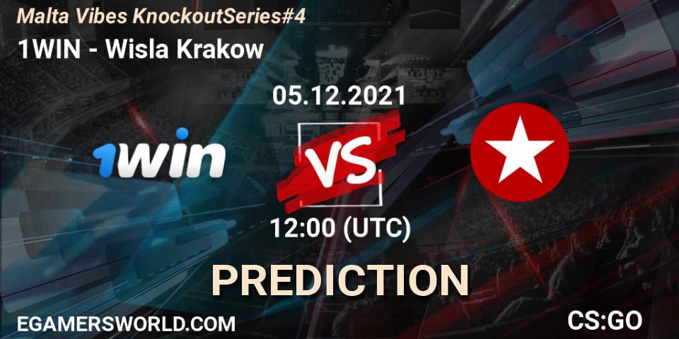 1WIN - Wisla Krakow: Maç tahminleri. 05.12.2021 at 12:00, Counter-Strike (CS2), Malta Vibes Knockout Series #4
