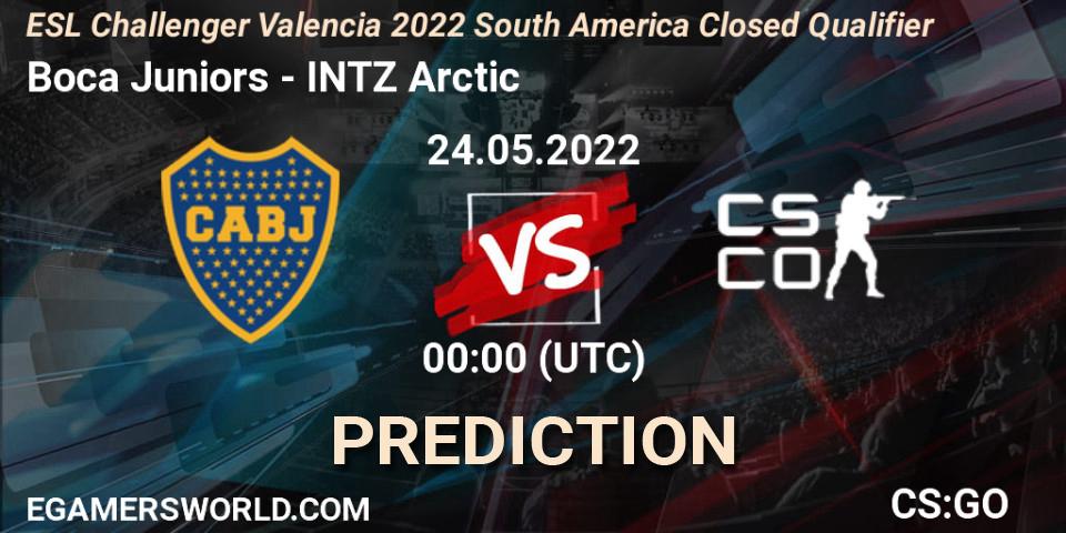 Boca Juniors - INTZ Arctic: Maç tahminleri. 24.05.2022 at 00:00, Counter-Strike (CS2), ESL Challenger Valencia 2022 South America Closed Qualifier