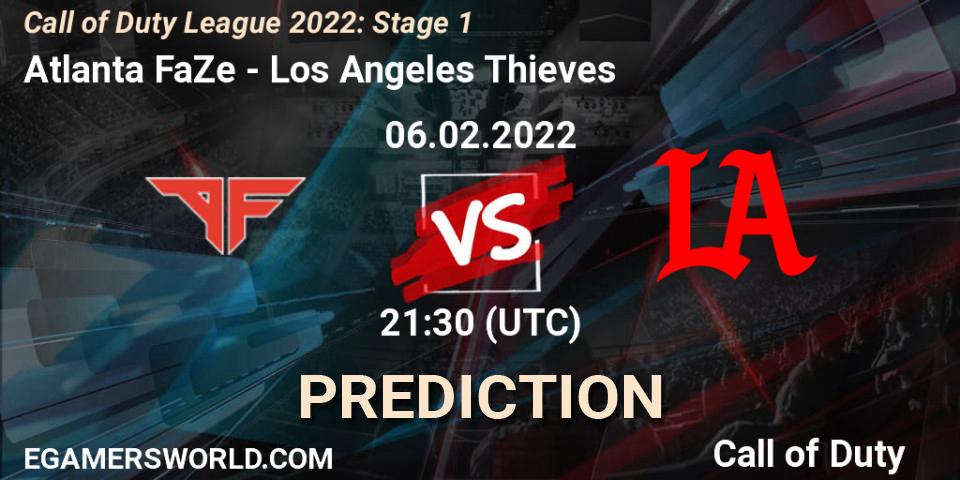 Atlanta FaZe - Los Angeles Thieves: Maç tahminleri. 06.02.22, Call of Duty, Call of Duty League 2022: Stage 1