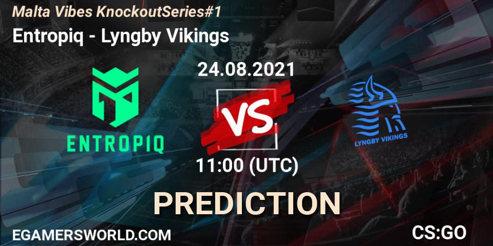 Entropiq - Lyngby Vikings: Maç tahminleri. 24.08.2021 at 14:00, Counter-Strike (CS2), Malta Vibes Knockout Series #1