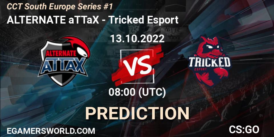 ALTERNATE aTTaX - Tricked Esport: Maç tahminleri. 13.10.22, CS2 (CS:GO), CCT South Europe Series #1