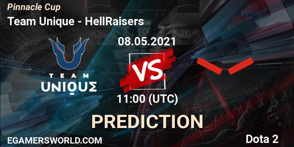 Team Unique - HellRaisers: Maç tahminleri. 08.05.2021 at 11:03, Dota 2, Pinnacle Cup 2021 Dota 2