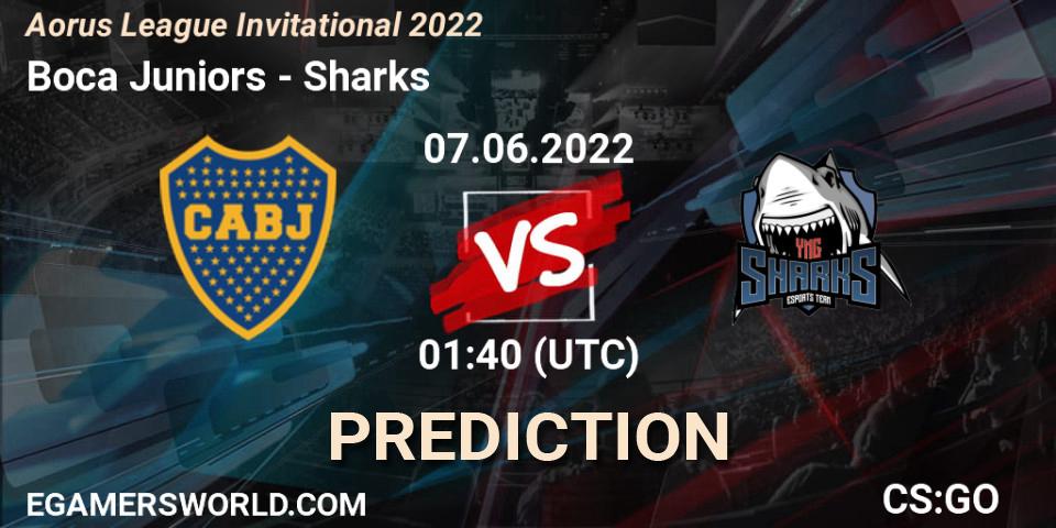 Boca Juniors - Sharks: Maç tahminleri. 07.06.2022 at 01:30, Counter-Strike (CS2), Aorus League Invitational 2022