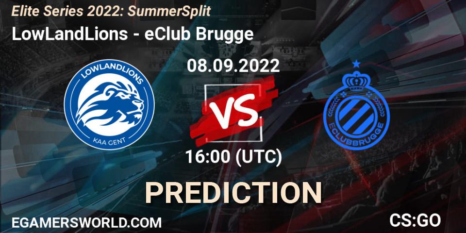 LowLandLions - eClub Brugge: Maç tahminleri. 08.09.2022 at 16:00, Counter-Strike (CS2), Elite Series 2022: Summer Split
