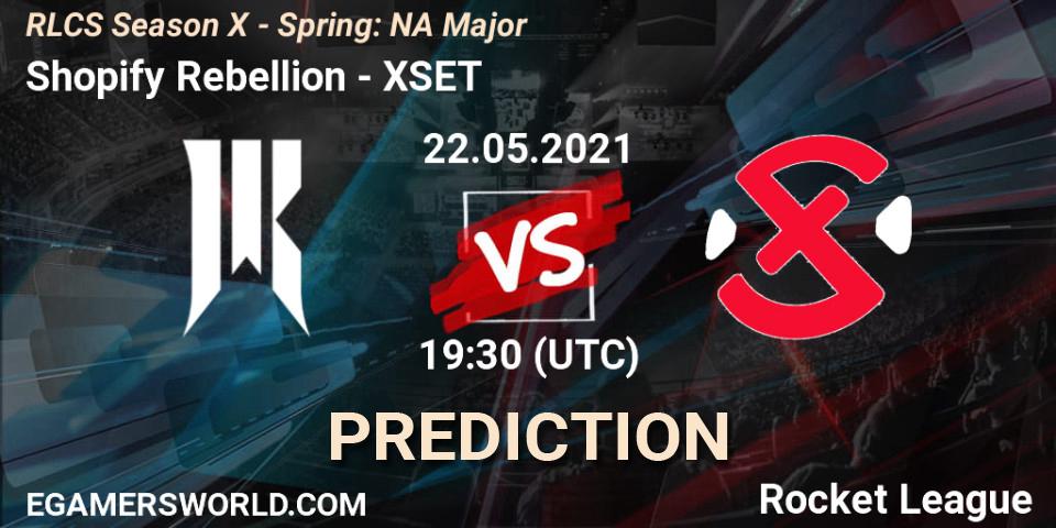 Shopify Rebellion - XSET: Maç tahminleri. 22.05.2021 at 19:15, Rocket League, RLCS Season X - Spring: NA Major