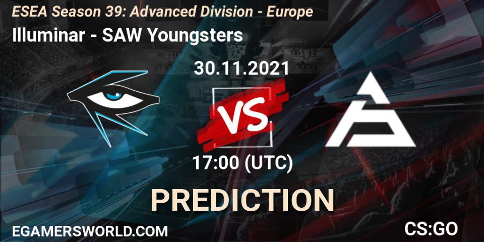 Illuminar - SAW Youngsters: Maç tahminleri. 30.11.2021 at 17:00, Counter-Strike (CS2), ESEA Season 39: Advanced Division - Europe