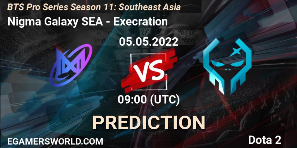 Nigma Galaxy SEA - Execration: Maç tahminleri. 05.05.2022 at 09:01, Dota 2, BTS Pro Series Season 11: Southeast Asia
