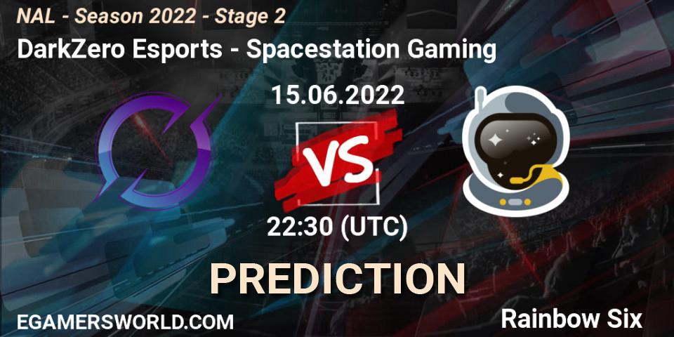 DarkZero Esports - Spacestation Gaming: Maç tahminleri. 15.06.2022 at 22:30, Rainbow Six, NAL - Season 2022 - Stage 2