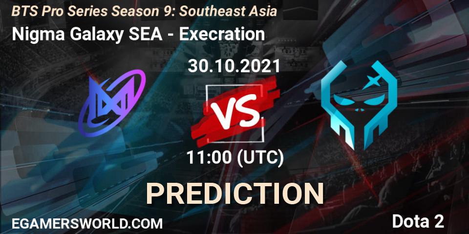 Nigma Galaxy SEA - Execration: Maç tahminleri. 30.10.2021 at 11:05, Dota 2, BTS Pro Series Season 9: Southeast Asia