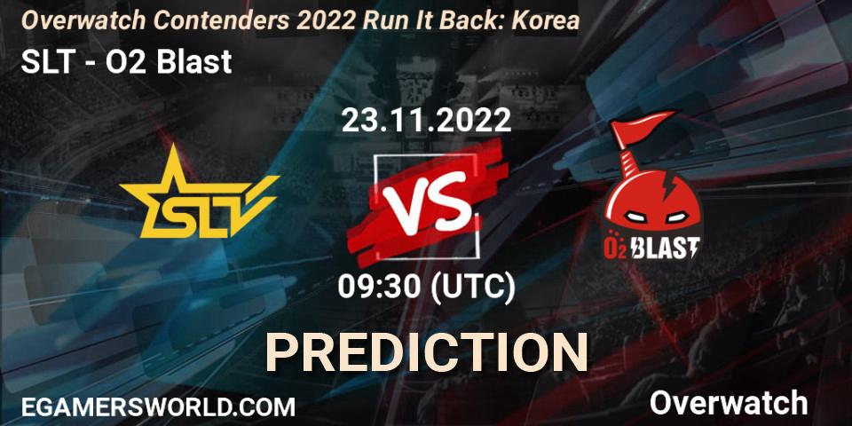 SLT - O2 Blast: Maç tahminleri. 23.11.2022 at 09:48, Overwatch, Overwatch Contenders 2022 Run It Back: Korea