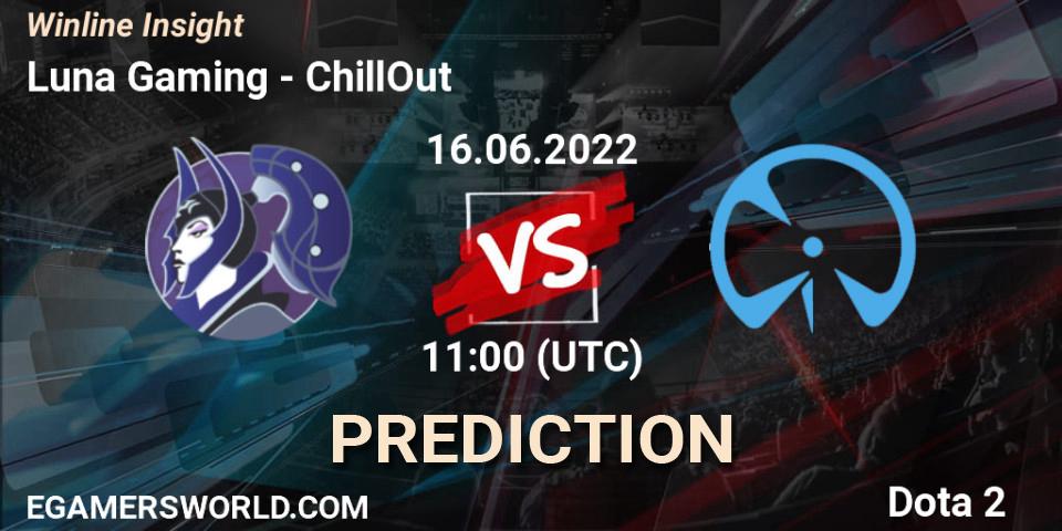 Luna Gaming - ChillOut: Maç tahminleri. 13.06.2022 at 11:00, Dota 2, Winline Insight