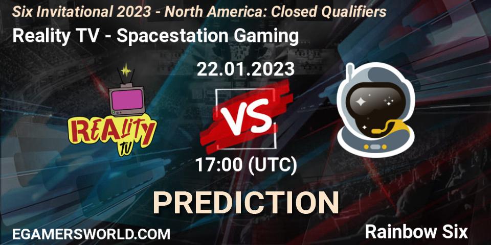 Reality TV - Spacestation Gaming: Maç tahminleri. 22.01.2023 at 17:00, Rainbow Six, Six Invitational 2023 - North America: Closed Qualifiers