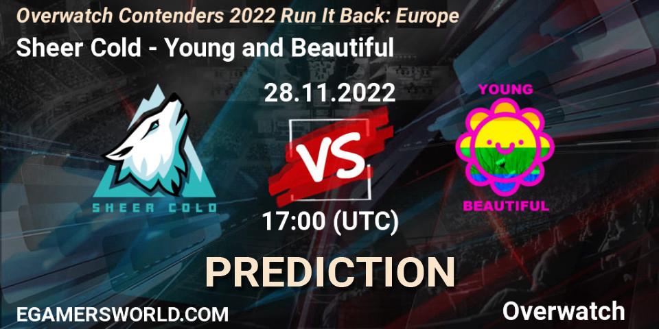Sheer Cold - Young and Beautiful: Maç tahminleri. 29.11.2022 at 20:00, Overwatch, Overwatch Contenders 2022 Run It Back: Europe