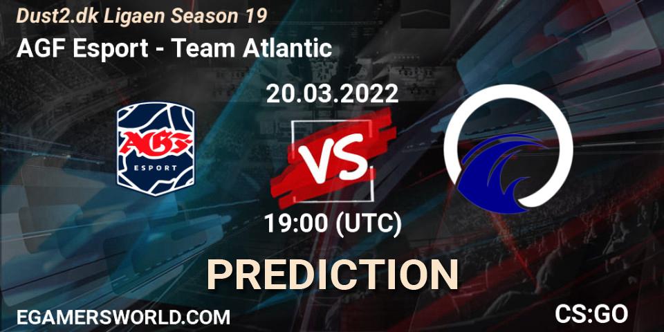 AGF Esport - Team Atlantic: Maç tahminleri. 20.03.22, CS2 (CS:GO), Dust2.dk Ligaen Season 19