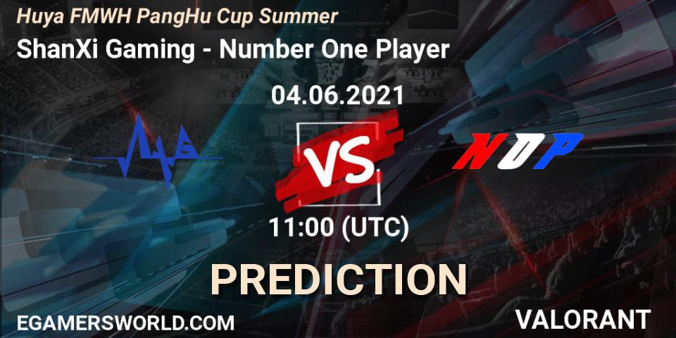 ShanXi Gaming - Number One Player: Maç tahminleri. 04.06.2021 at 11:00, VALORANT, Huya FMWH PangHu Cup Summer