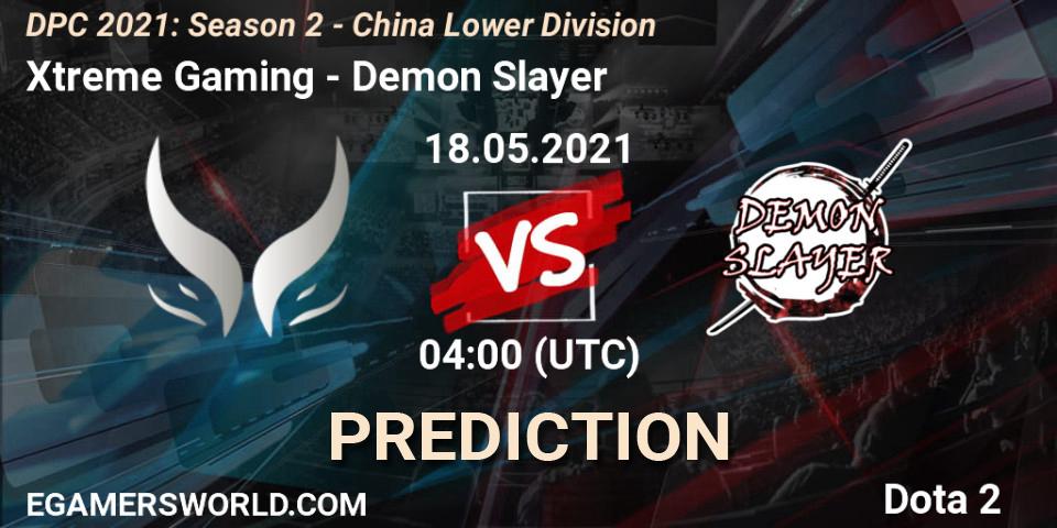 Xtreme Gaming - Demon Slayer: Maç tahminleri. 18.05.2021 at 03:56, Dota 2, DPC 2021: Season 2 - China Lower Division