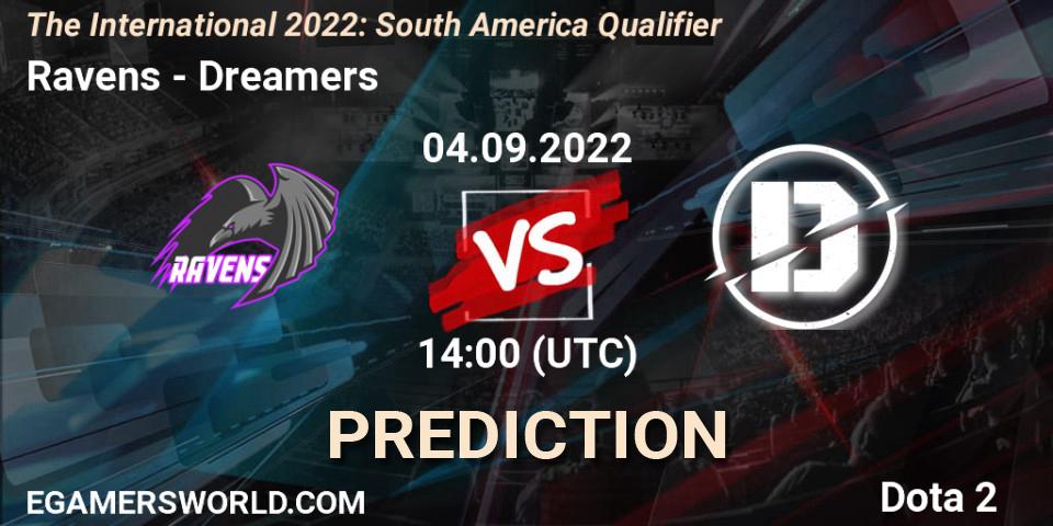 Ravens - Dreamers: Maç tahminleri. 04.09.22, Dota 2, The International 2022: South America Qualifier