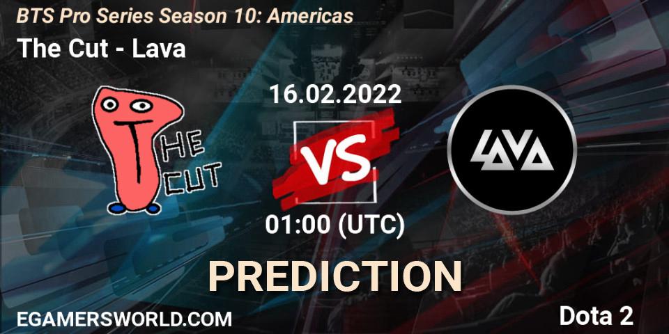 The Cut - Lava: Maç tahminleri. 16.02.2022 at 01:03, Dota 2, BTS Pro Series Season 10: Americas