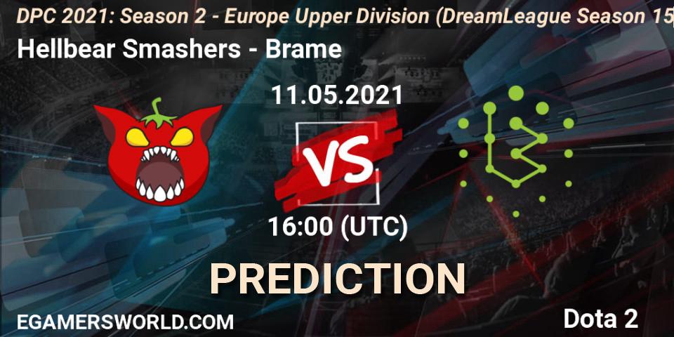 Hellbear Smashers - Brame: Maç tahminleri. 11.05.2021 at 15:57, Dota 2, DPC 2021: Season 2 - Europe Upper Division (DreamLeague Season 15)