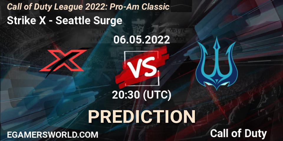 Strike X - Seattle Surge: Maç tahminleri. 06.05.22, Call of Duty, Call of Duty League 2022: Pro-Am Classic