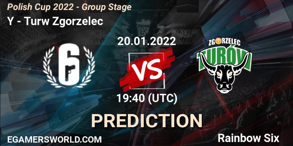 YŚ - Turów Zgorzelec: Maç tahminleri. 20.01.2022 at 19:40, Rainbow Six, Polish Cup 2022 - Group Stage