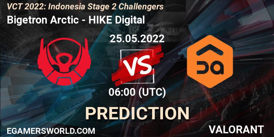 Bigetron Arctic - HIKE Digital: Maç tahminleri. 25.05.2022 at 06:00, VALORANT, VCT 2022: Indonesia Stage 2 Challengers