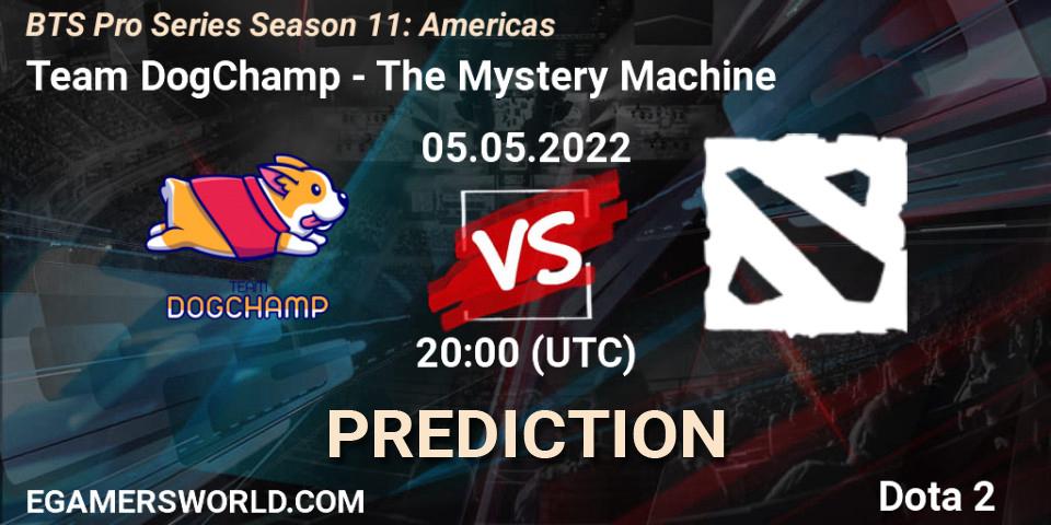 Team DogChamp - The Mystery Machine: Maç tahminleri. 05.05.2022 at 22:11, Dota 2, BTS Pro Series Season 11: Americas