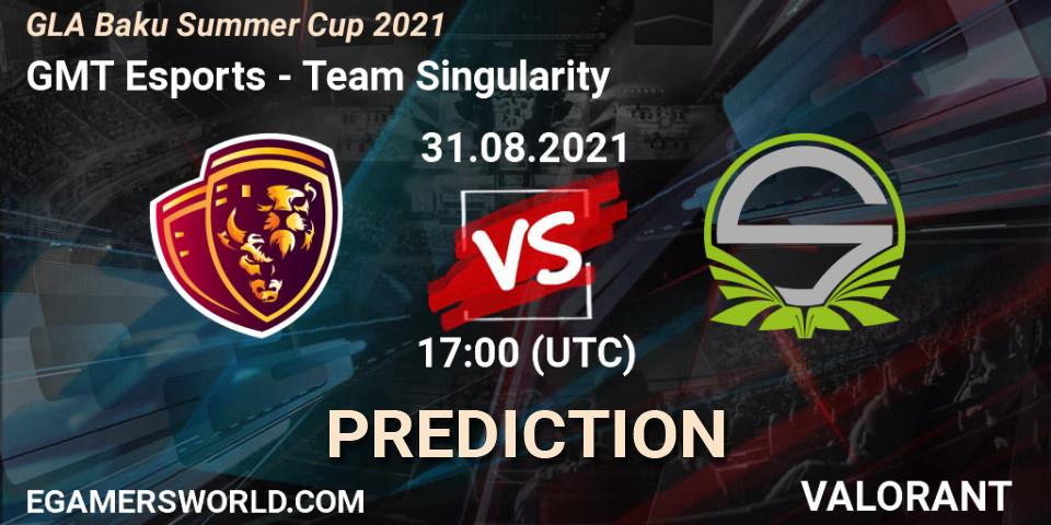 GMT Esports - Team Singularity: Maç tahminleri. 31.08.2021 at 17:00, VALORANT, GLA Baku Summer Cup 2021