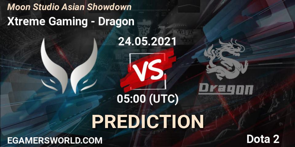 Xtreme Gaming - Dragon: Maç tahminleri. 24.05.2021 at 05:03, Dota 2, Moon Studio Asian Showdown
