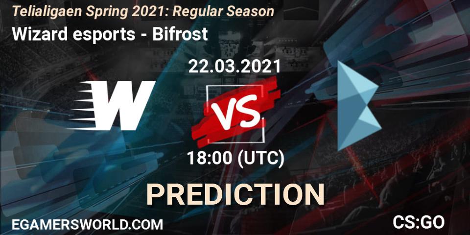 Wizard esports - Bifrost: Maç tahminleri. 22.03.2021 at 18:00, Counter-Strike (CS2), Telialigaen Spring 2021: Regular Season