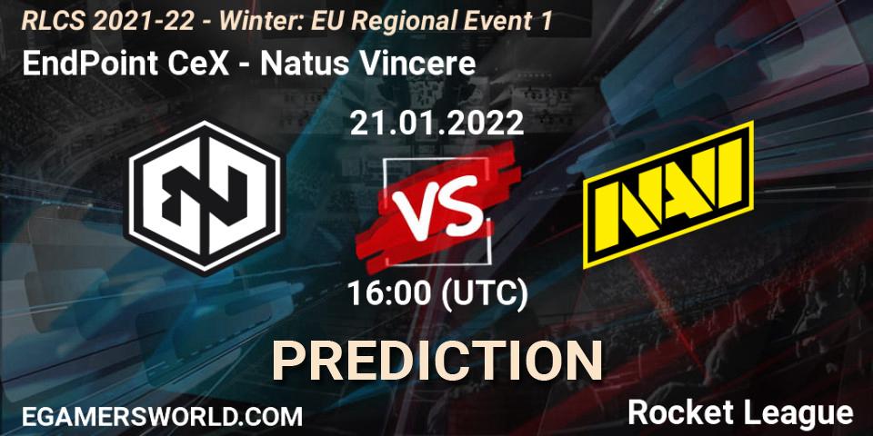 EndPoint CeX - Natus Vincere: Maç tahminleri. 21.01.2022 at 16:00, Rocket League, RLCS 2021-22 - Winter: EU Regional Event 1