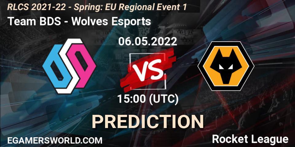 Team BDS - Wolves Esports: Maç tahminleri. 06.05.22, Rocket League, RLCS 2021-22 - Spring: EU Regional Event 1