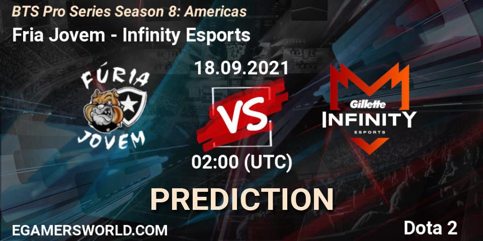 FG - Infinity Esports: Maç tahminleri. 18.09.2021 at 02:30, Dota 2, BTS Pro Series Season 8: Americas