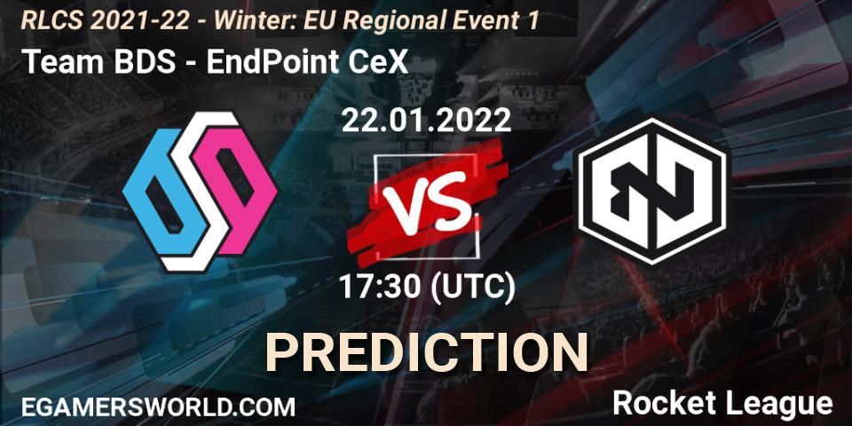 Team BDS - EndPoint CeX: Maç tahminleri. 22.01.2022 at 18:15, Rocket League, RLCS 2021-22 - Winter: EU Regional Event 1